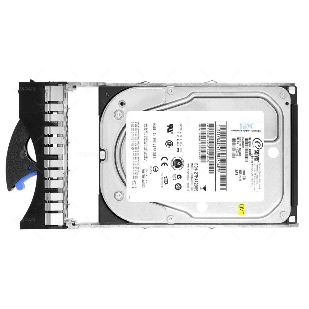 43X0805 IBM HDD 300GB 15K SAS 3G 3.5" LFF HOT-SWAP
